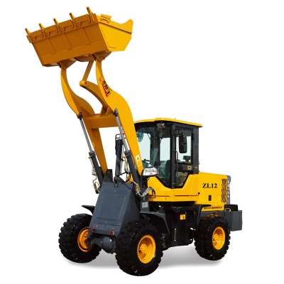 Factory sale     tractor with loader and backhoe excavator ZL12 backhoe loader mini